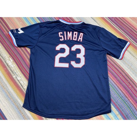 TED SIMMONS SIMBA ST LOUIS CARDINALS MYSTERY NICKNAME JERSEY 7/16/2022 SGA XL - Picture 2 of 7